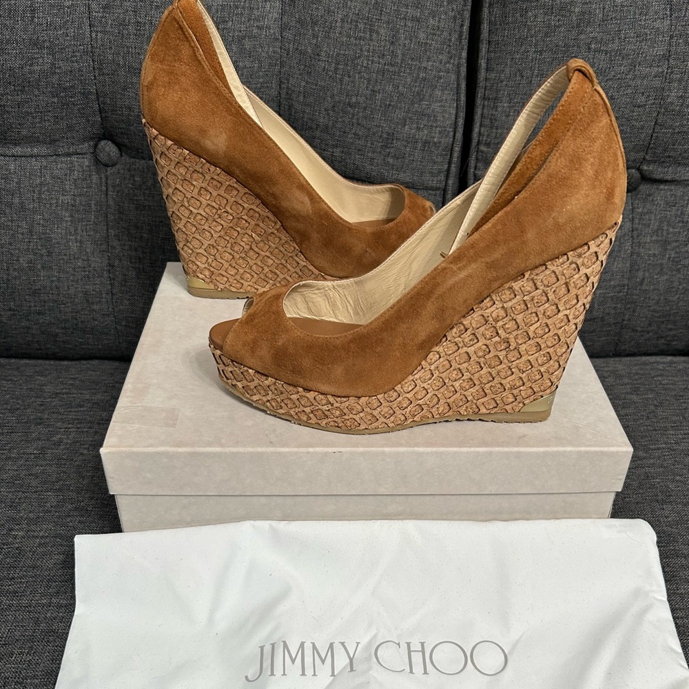Jimmy Choo Platform Wedge